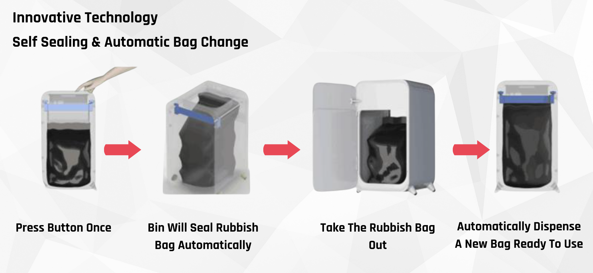 smart bin, self sealing bin, smart bin australia